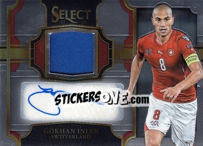 Sticker Gokhan Inler - Select Soccer 2017-2018 n. JA-GI - Panini