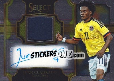 Sticker Juan Cuadrado - Select Soccer 2017-2018 n. JA-JC - Panini