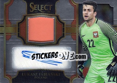 Sticker Lukasz Fabianski - Select Soccer 2017-2018 - Panini