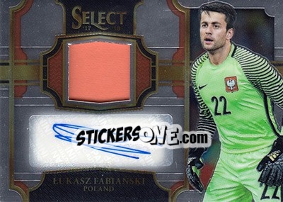 Sticker Lukasz Fabianski - Select Soccer 2017-2018 n. JA-LF - Panini
