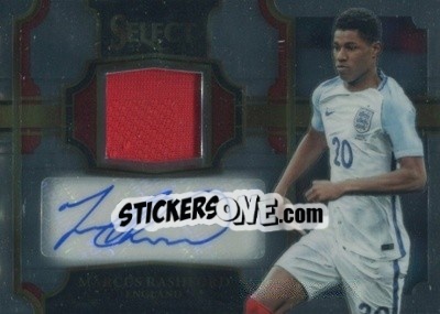 Figurina Marcus Rashford - Select Soccer 2017-2018 - Panini