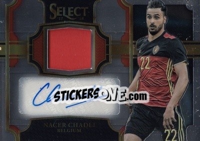 Sticker Nacer Chadli - Select Soccer 2017-2018 n. JA-NC - Panini