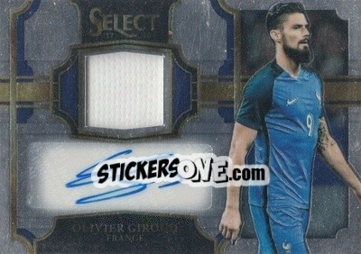 Sticker Olivier Giroud - Select Soccer 2017-2018 n. JA-OG - Panini