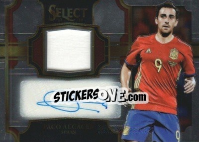 Sticker Paco Alcacer - Select Soccer 2017-2018 n. JA-PA - Panini