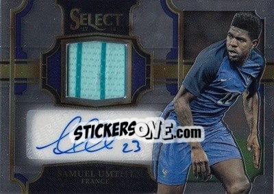 Sticker Samuel Umtiti - Select Soccer 2017-2018 n. JA-SU - Panini