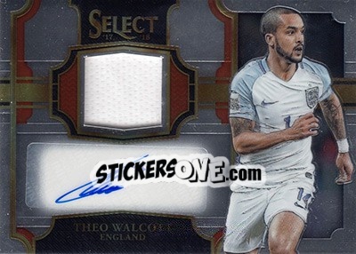 Sticker Theo Walcott - Select Soccer 2017-2018 n. JA-TW - Panini