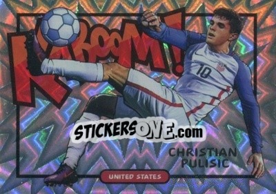 Sticker Christian Pulisic - Select Soccer 2017-2018 n. K7 - Panini