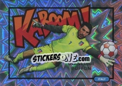 Sticker Gianluigi Buffon - Select Soccer 2017-2018 n. K8 - Panini