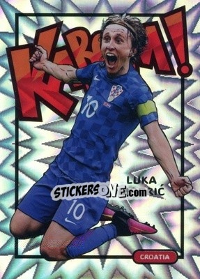 Sticker Luka Modric - Select Soccer 2017-2018 n. K10 - Panini
