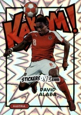 Sticker David Alaba - Select Soccer 2017-2018 n. K11 - Panini