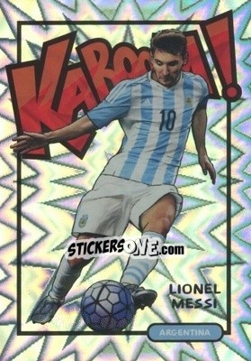 Sticker Lionel Messi - Select Soccer 2017-2018 n. K14 - Panini