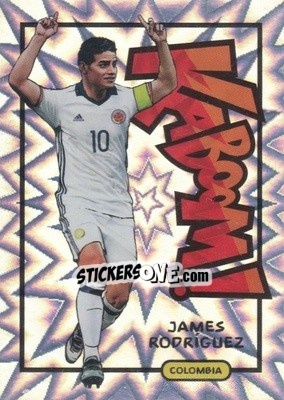 Sticker James Rodriguez - Select Soccer 2017-2018 n. K16 - Panini