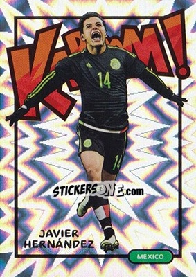 Cromo Javier Hernandez - Select Soccer 2017-2018 - Panini