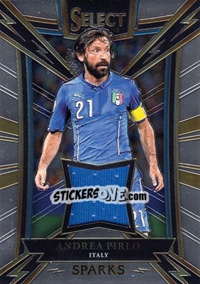 Sticker Andrea Pirlo - Select Soccer 2017-2018 n. SP-AP - Panini