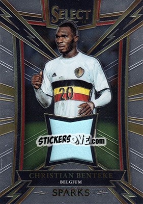 Sticker Christian Benteke - Select Soccer 2017-2018 n. SP-CB - Panini