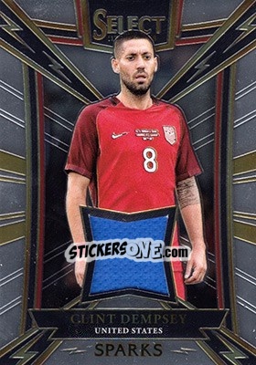 Sticker Clint Dempsey - Select Soccer 2017-2018 n. SP-CD - Panini