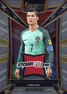 Sticker Cristiano Ronaldo - Select Soccer 2017-2018 n. SP-CR - Panini
