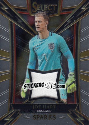 Sticker Joe Hart - Select Soccer 2017-2018 n. SP-JH - Panini
