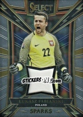 Sticker Lukasz Fabianski - Select Soccer 2017-2018 n. SP-LF - Panini