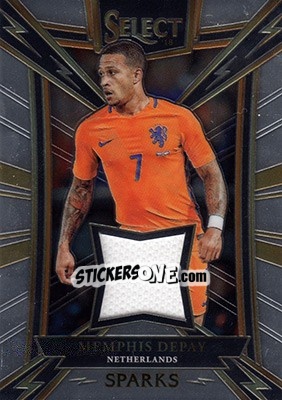Sticker Memphis Depay - Select Soccer 2017-2018 n. SP-MDE - Panini