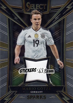 Sticker Mario Gotze - Select Soccer 2017-2018 n. SP-MG - Panini