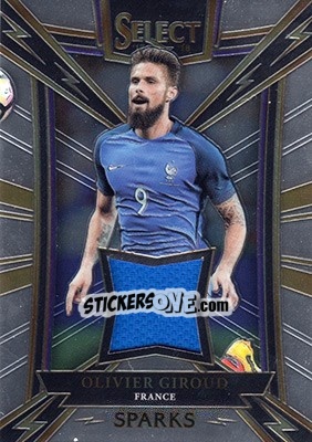 Sticker Olivier Giroud - Select Soccer 2017-2018 n. SP-OG - Panini