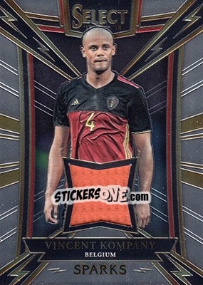 Sticker Vincent Kompany - Select Soccer 2017-2018 n. SP-VK - Panini