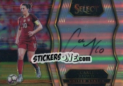 Sticker Carli Lloyd - Select Soccer 2017-2018 n. SS-CL - Panini