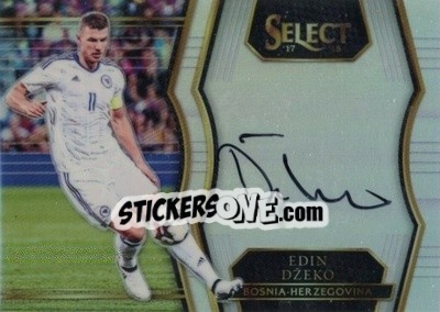 Figurina Edin Dzeko - Select Soccer 2017-2018 - Panini