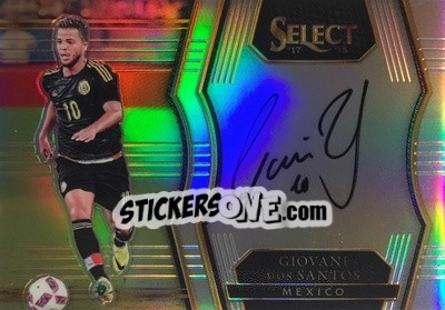 Sticker Giovani Dos Santos - Select Soccer 2017-2018 n. SS-GDS - Panini