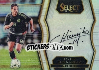 Sticker Javier Hernandez - Select Soccer 2017-2018 n. SS-JH - Panini