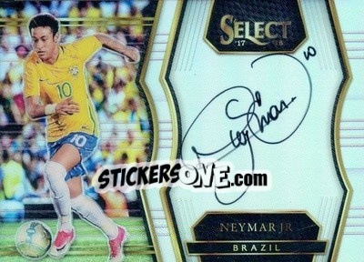 Sticker Neymar Jr - Select Soccer 2017-2018 n. SS-N - Panini