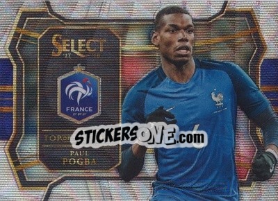 Sticker Paul Pogba - Select Soccer 2017-2018 n. TC2 - Panini