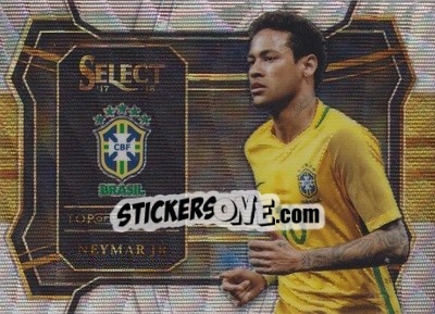 Sticker Neymar Jr - Select Soccer 2017-2018 n. TC4 - Panini
