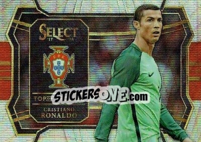 Cromo Cristiano Ronaldo - Select Soccer 2017-2018 - Panini