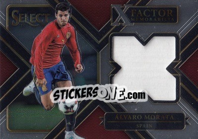 Sticker Alvaro Morata - Select Soccer 2017-2018 - Panini