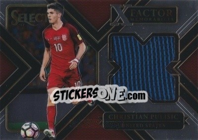 Sticker Christian Pulisic - Select Soccer 2017-2018 - Panini