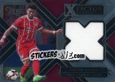 Sticker David Alaba - Select Soccer 2017-2018 - Panini