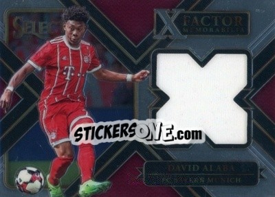 Sticker David Alaba - Select Soccer 2017-2018 n. XF-DA - Panini