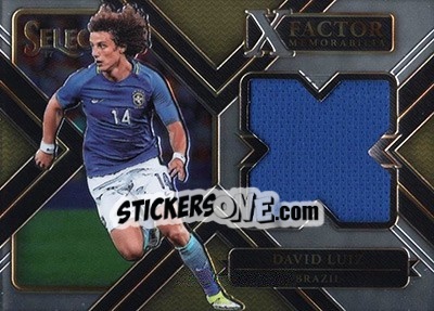 Cromo David Luiz - Select Soccer 2017-2018 - Panini