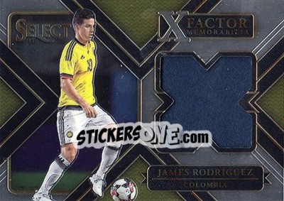 Sticker James Rodriguez - Select Soccer 2017-2018 n. XF-JR - Panini