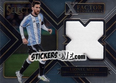Sticker Lionel Messi - Select Soccer 2017-2018 n. XF-LM - Panini
