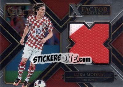 Sticker Luka Modric - Select Soccer 2017-2018 n. XF-LMO - Panini