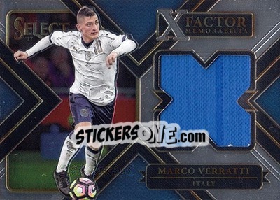 Sticker Marco Verratti - Select Soccer 2017-2018 n. XF-MV - Panini
