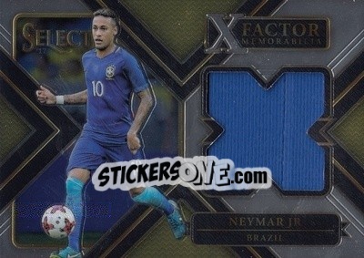 Sticker Neymar Jr - Select Soccer 2017-2018 n. XF-N - Panini