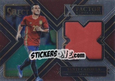 Sticker Santi Cazorla - Select Soccer 2017-2018 n. XF-SC - Panini