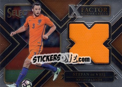 Sticker Stefan de Vrij - Select Soccer 2017-2018 n. XF-SDV - Panini
