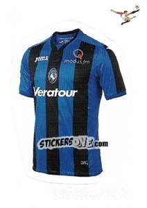 Sticker Maglia Atalanta - Calciatori 2017-2018 - Panini