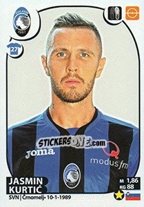Sticker Jasmin Kurtic - Calciatori 2017-2018 n. 22 - Panini