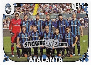 Figurina Squadra Atalanta - Calciatori 2017-2018 - Panini